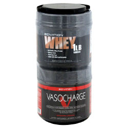 Vasocharge + Whey 1lb Lemon Vanila